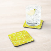 Lemonsegmenten Drankjes Onderzetter (Rechterzijde)
