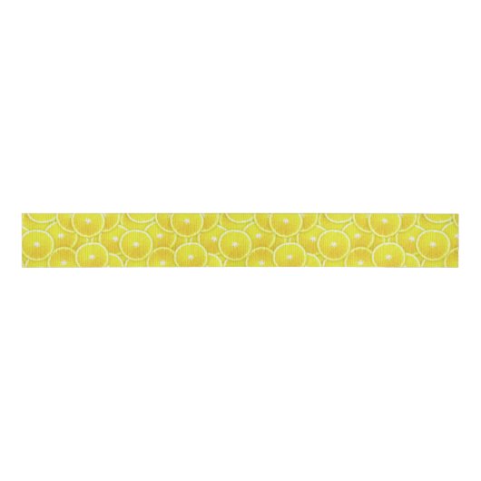 Lemonsegmenten Grosgrain Lint (Voorkant)