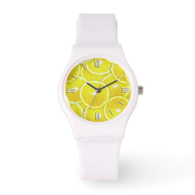 Lemonsegmenten Horloge (Voorkant)