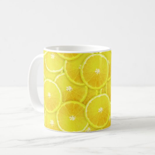 Lemonsegmenten Koffiemok (Voorkant links)