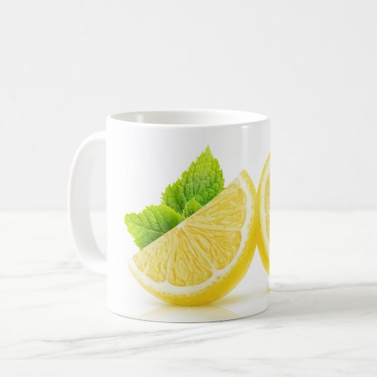 Lemonsegmenten Koffiemok (Voorkant links)