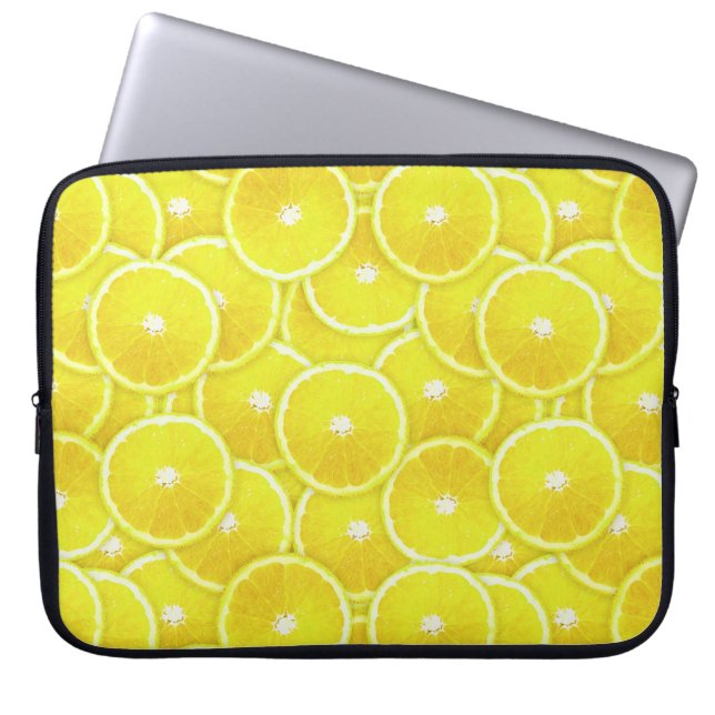 Lemonsegmenten Laptop Sleeve (Voorkant)