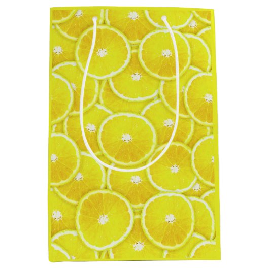 Lemonsegmenten Medium Cadeauzakje (Voorkant)
