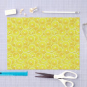 Lemonsegmenten Tissuepapier (Craft)