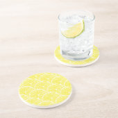 Lemonsegmenten Zandsteen Onderzetter (Zijkant)