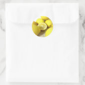 Lemonstickers Ronde Sticker (Tas)