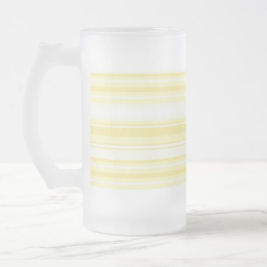 Lemonstrepen Matglas Bierpul (Links)