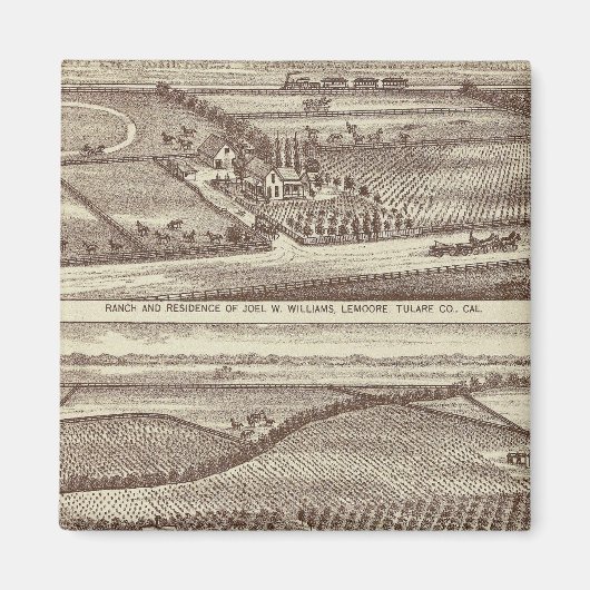 Lemoore, Armona ranches Magneet (Voorkant)