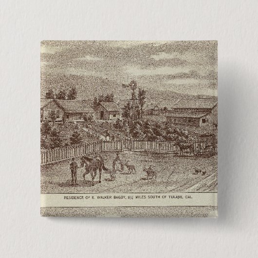 Lemoore Armona rangschikt 2 Vierkante Button 5,1 Cm (Voorkant)