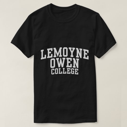 LeMoyne-Owen College OC1279 T-shirt (Design devant)