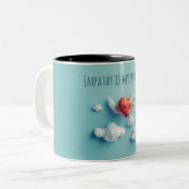 L'empathie est ma super puissance UX Designer Mug (Devant gauche)