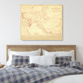 L'Empire des Perses Canvas Afdruk (Insitu (Slaapkamer))