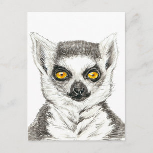 Lemur Briefkaart