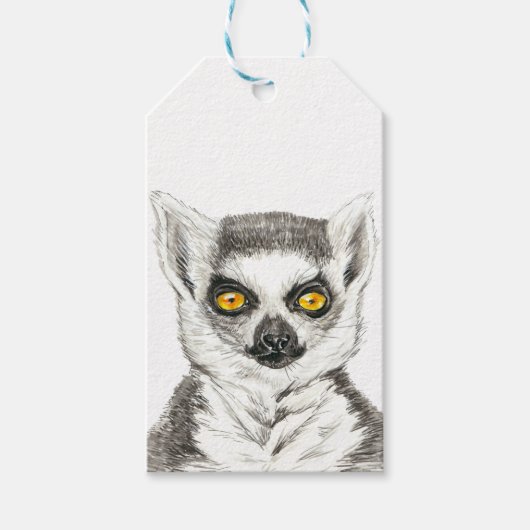 Lemur Cadeaulabel (Voorkant)