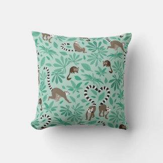 Lemur love mint leaves kussen