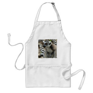 Lemur Monkey Apron Standaard Schort