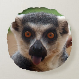 Lemur Rond Kussen