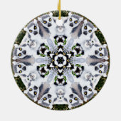 Lemur Snowflake Ornament (Achterkant)