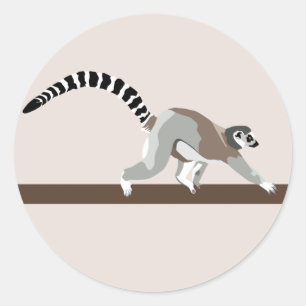 Lemur Sticker