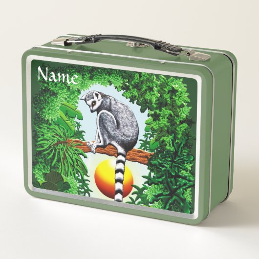 Lemur van Madagaskar (Achterkant)