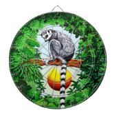 Lemur van Madagaskar Dartbord (Voorkant)