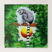Lemur van Madagaskar Legpuzzel (Verticaal)