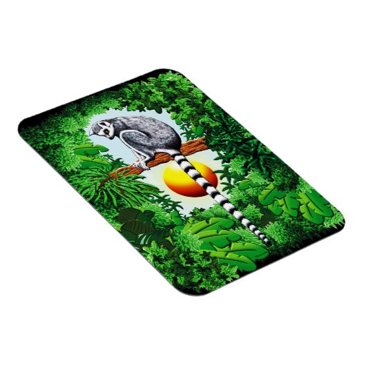 Lemur van Madagaskar Magneet (Rechterzijde)