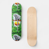 Lemur van Madagaskar Skateboard (Voorkant)