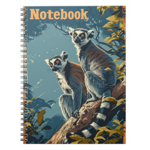 lemuren notitieboek