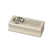 Lemurian Postmark Rubberstempel (Stempel)