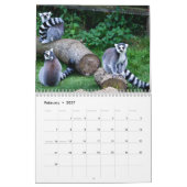 Lemurs 2025 kalender (Feb 2027)