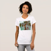 Lémurs sur un T-shirt de membre (Devant entier)