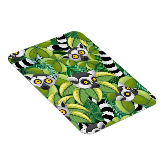 Lemurs van Madagaskar in het exotische Oerwoud Magneet (Rechterzijde)