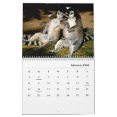 Lemurs Wall Agenda Kalender (Feb 2026)