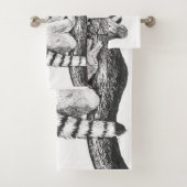 Lemurtekening Bad Handdoek (Insitu)