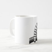 Lemurtekening Koffiemok (Voorkant links)