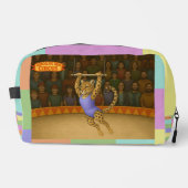 Lena leopard trapeze artist toilettasje (Voorkant)