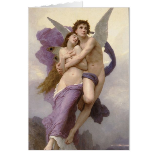 L'enchantement de la psyché par William Bouguereau (Devant)