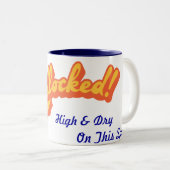 L'ENCLAVÉ ! Tasse surdimensionnée de manuscrit (Devant droit)