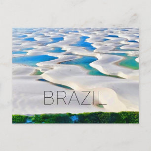 Lençóis Maranhenses, Brazilië Reisansichtkaart Briefkaart