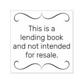 Lending Book Zelfinktende Stempel (Design)