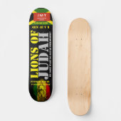 LENEN VAN JUDAH JMT Skateboard, 7¾" Deck Skateboard (Voorkant)