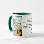 L'enfer de Dante, tasse du chant VII (Devant gauche)