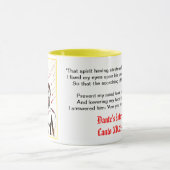 L'enfer de Dante, tasse du chant XV (Centre)