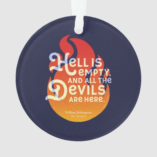 L'enfer de William Shakespeare est vide (dos)