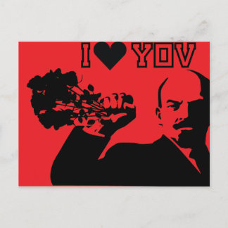 lenin - ik hou van je briefkaart