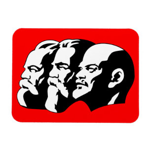 Lenin, Marx, Engels, Sovjet-Unie, Communisme Magneet