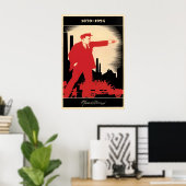 Lenin Memorial Soviet Propaganda Poster - CCCP (Bureau à domicile)
