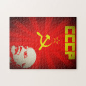 lenin rusland communistische propaganda van de sov legpuzzel (Horizontaal)