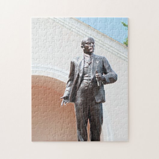 Lenin Sovjet-Era Monument Geschiedenis Legpuzzel (Verticaal)